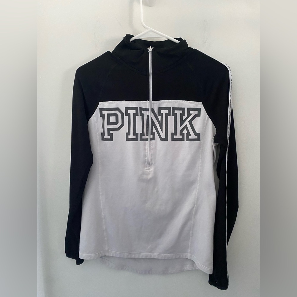 Pink Victoria’s Secret Quarter Zip